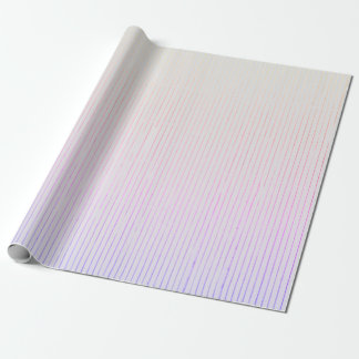 PAPIER CADEAU PURPLE ET GRAY RAFFINÉS STRIPES CADEAUX WRAPPING