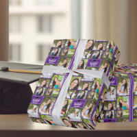Purple Graduate 9 Photo Collage Moderne Graduation