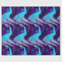 Purple Opal Dream Enveloppement Papier Crystals Ab