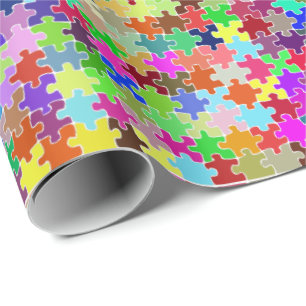 Papier Cadeau Puzzle