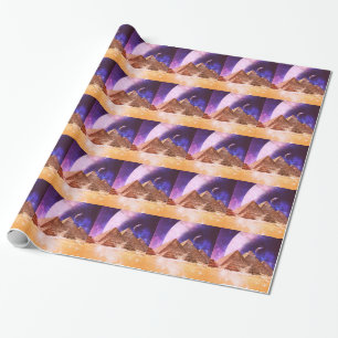 Papier Cadeau Pyramides spatiales