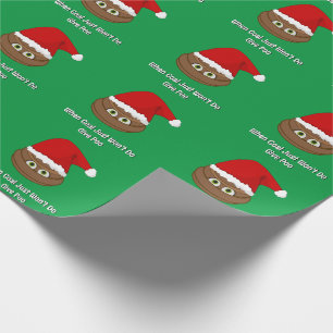 Papier Cadeau Quand le charbon ne donnera pas de papier d'envelo