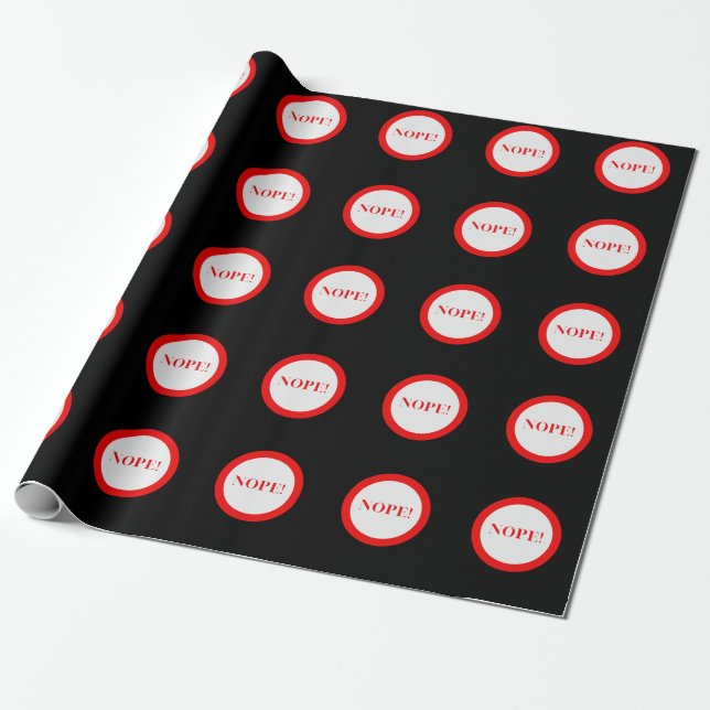 Papier Cadeau Que nenni ! (Déroulé)