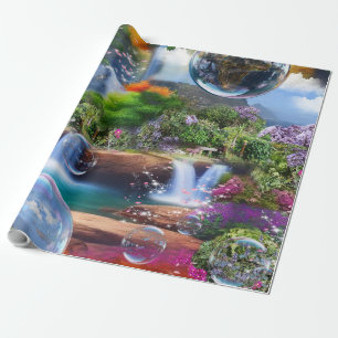 Papier Cadeau Quel monde merveilleux dans lequel je vis