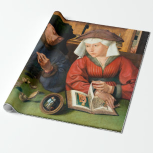 Papier Cadeau Quentin Matsys - Le Moneylender et sa femme