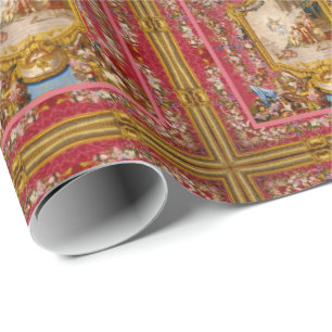 Papier Cadeau Quichotte baroque Vieux Monde II glacé