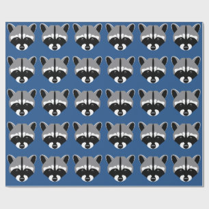 Papier Cadeau Raccoon aux yeux tristes