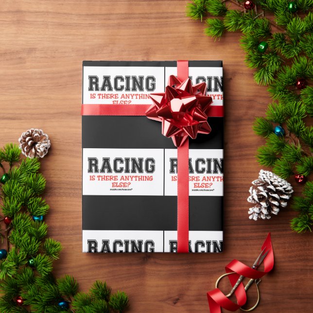 Papier Cadeau Racing N'Importe Quoi D'Autre (Cadeau de vacances)