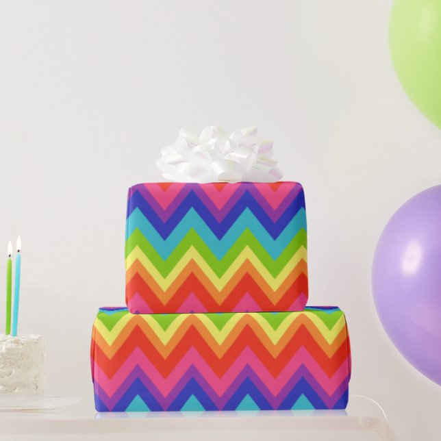 Papier cadeau Rainbow (Cadeaux de fête)