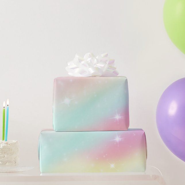 Papier Cadeau Rainbow Bright (Cadeaux de fête)