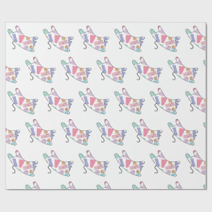 Papier Cadeau Rainbow Kitty