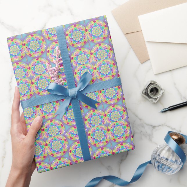 Papier Cadeau Rainbow Song Mandala (Cadeaux)
