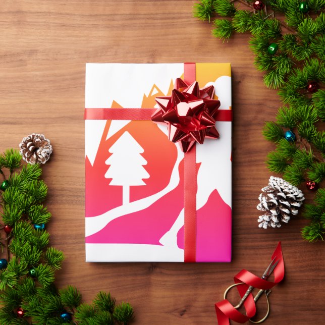Papier Cadeau Randonnée ou trekking (Cadeau de vacances)