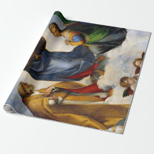 Papier Cadeau Raphael Sistine Madonna