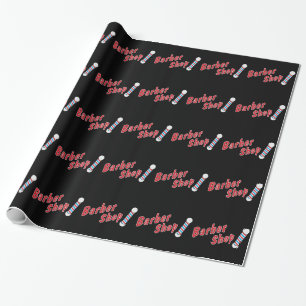 Papier Cadeau Raseur-coiffeur