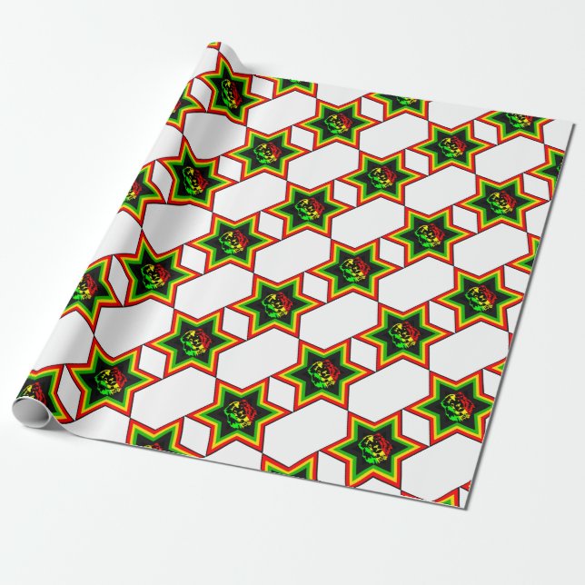 Papier Cadeau Rasta juif (Déroulé)