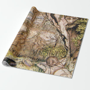 Papier Cadeau Rat And Mole Pique-Nique - Arthur Rackham