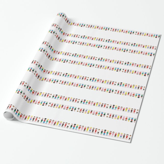 Papier Cadeau Rayon Enfants (Déroulé)