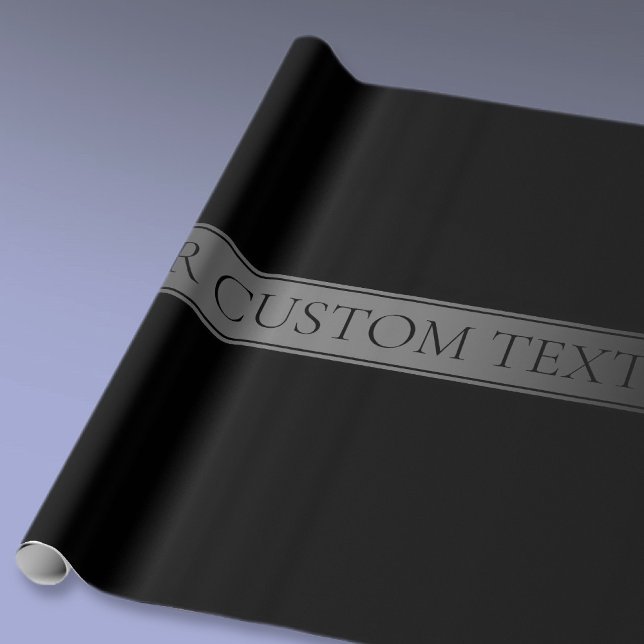 Papier Cadeau Rayure de dégradé élégant simple et modifiable (Créateur téléchargé)