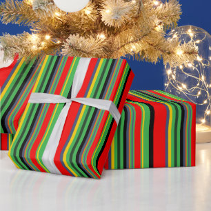 Papier Cadeau Rayures