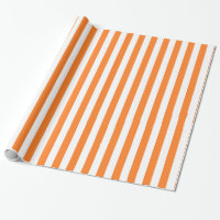 Rayures oranges et blanches verticales