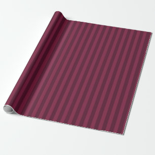 Papier Cadeau Rayures rouges burgundy vintage