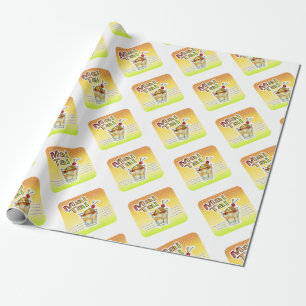 PAPIER CADEAU RECETTE DE COCKTAIL MAI TAI ART