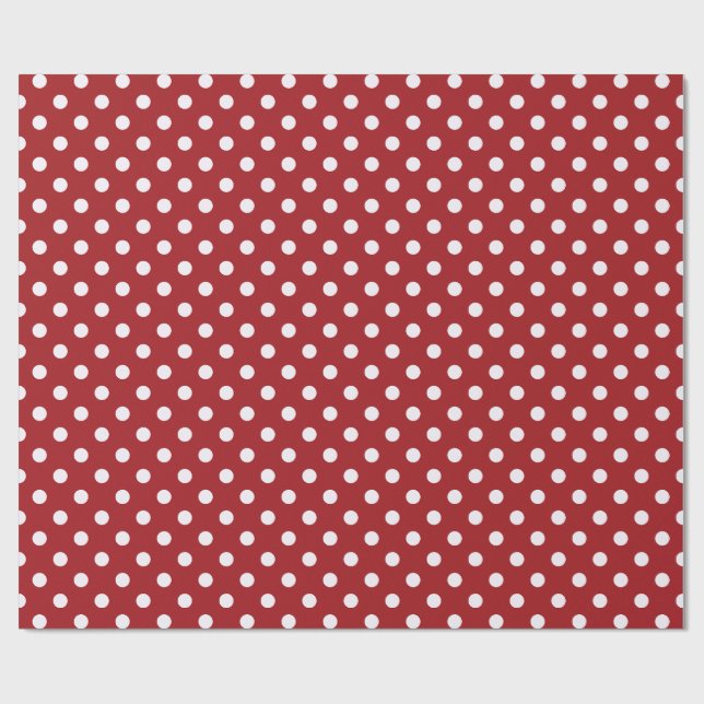 Papier Cadeau Red , Green, and White Snowflake Lane Christmas (Plat)