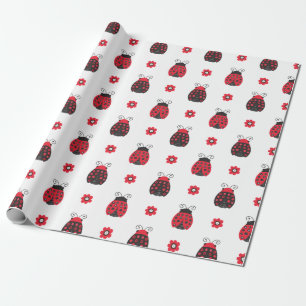 Papier Cadeau Red Ladybug