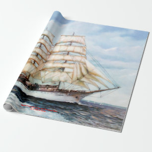 Papier Cadeau Régate Cutty Sark/Cutty Sark Tall Ships'RACE