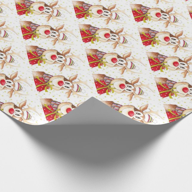 Papier Cadeau Reinder (Coin)