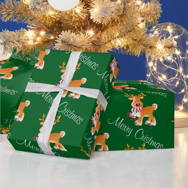 Papier Cadeau Reinder (Vacances)