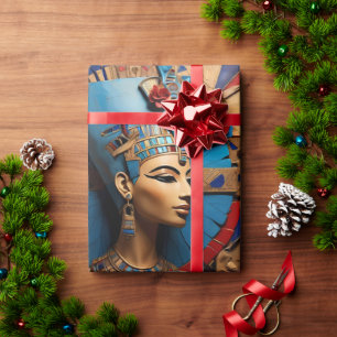 Papier Cadeau Reine Nefertiti