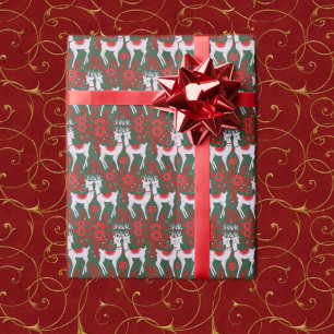 Papier Cadeau Renard vintage