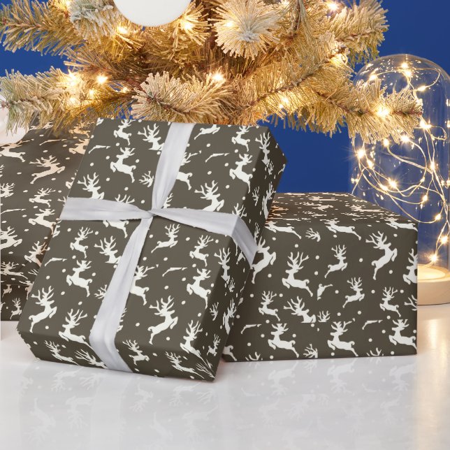 Papier Cadeau Rennes adorables  (Vacances)