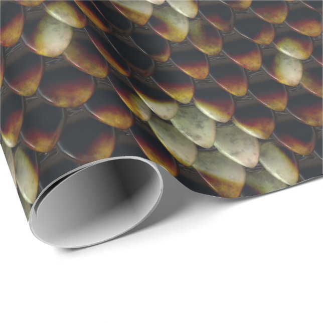 Papier Cadeau reptiles (Coin rond)
