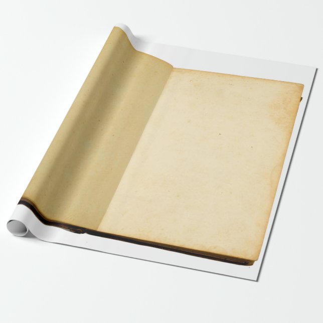 Papier Cadeau Réserver vintage ancienne texture rétro (Déroulé)