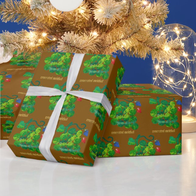 Papier Cadeau Resverastrol enrichi (Vacances)