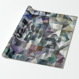 Papier Cadeau Retarder la fenêtre de peinture Abstraite laque 3