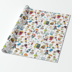 Papier Cadeau Retour à l'école