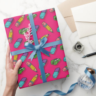 Papier Cadeau retour à l'école   cadeau de l'enseignant