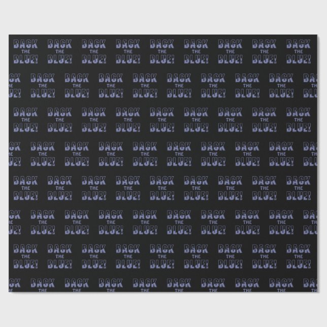 PAPIER CADEAU RETOUR LE BLEU (Plat)