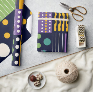 Papier Cadeau Rétro