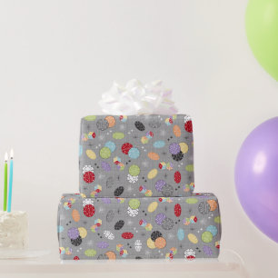 Papier Cadeau Retro Casino Dice