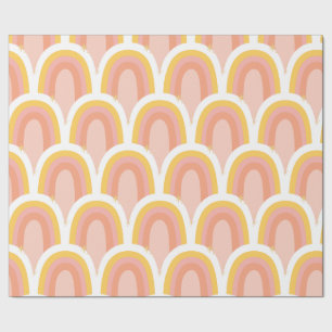 Papier Cadeau Retro Rainbow