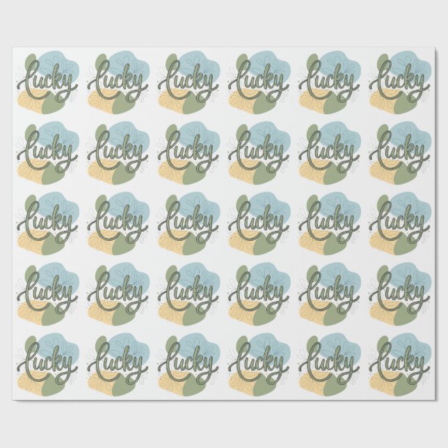Papier Cadeau Retro Sunshine Patterns – Bold Colorful  (Plat)