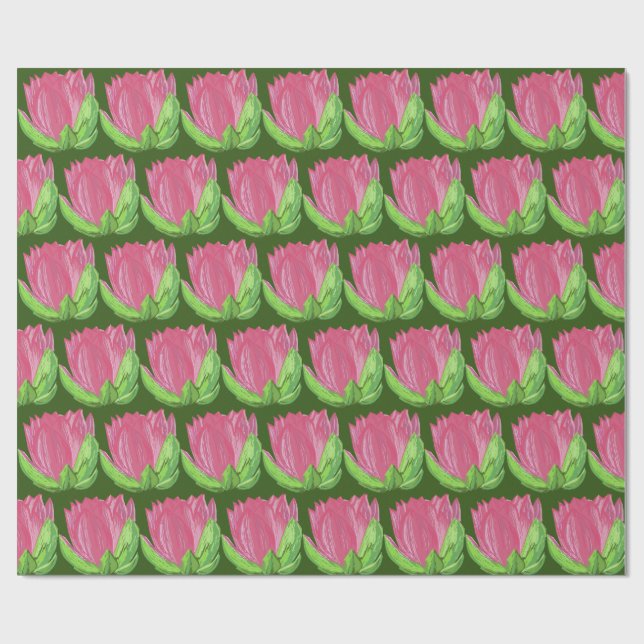 Papier Cadeau Réveil (Plat)