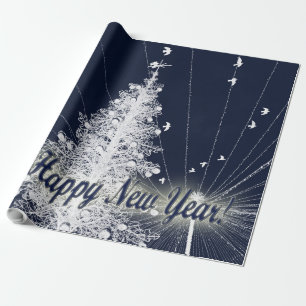 Papier Cadeau Réveillon du Nouvel An
