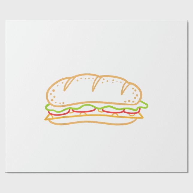 Papier Cadeau Revêtement de sandwich (Plat)