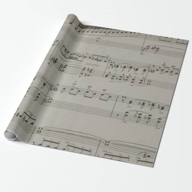 Papier Cadeau Rhapsodie dans le bleu (Déroulé)